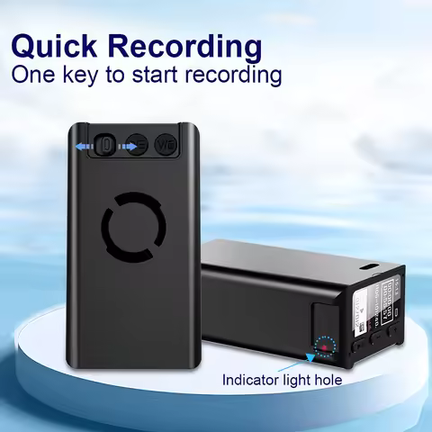 Telele V79 Huge Battery Digital Voice Recorder with 6000mAH up to 1536kbps 450 Hours Voice Recording