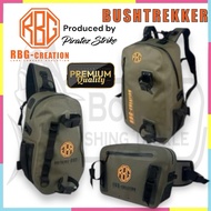 RBG CREATION PIRATEZ STRIKE BUSHTREKKER BAG BACK PACK CHEST BAG HIP PACK FISHING BAG RBG BAG WATERPR