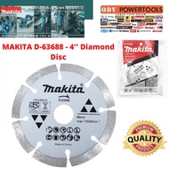 MAKITA D-63688 - 4'' Diamond Disc ~ ODV POWERTOOLS