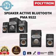 SPEAKER AKTIF POLYTRON PMA 9502 / PMA 9522 SPEAKER BLUETOOTH ( KAROKE