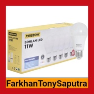 FS11 Lampu bohlam LED KRISBOW 11 WATT isi 5