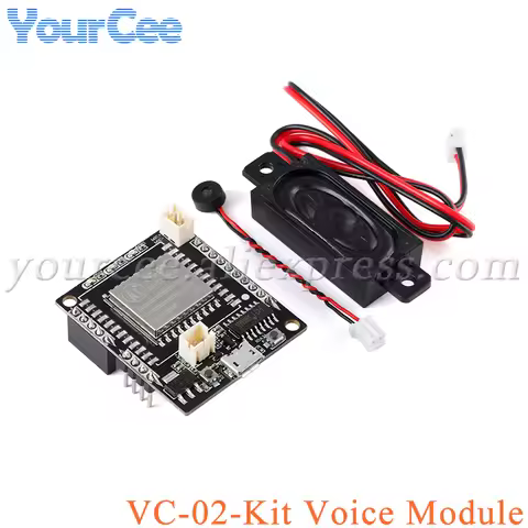 2pcs/1pc VC-02 VC-01 AI Intelligent Network-free Pure Offline Voice Development Board VC02 2MB Recog