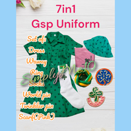 7in1 Set Gsp Uniform for kids girl