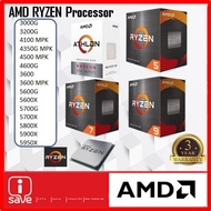 AMD RYZEN 3/5/7/9 CPU PROCESSOR [3000G/3200G/5600G/5600X/5700G/5800X/5900X/5950X]