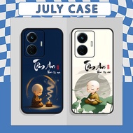 Vivo Y55 2022 Case Calligraphy peace of mind, peace of mind, all peace