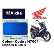 AIKKA 2K PAINT H7004 DREAM BLUE 1 HONDA EX5/RS/VARIO MOTORCYCLE PAINT