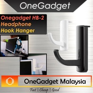 [🔥READY STOCK🔥]Onegadget HB-2 Headphone Hook Hanger Monitor Desktop Stand Holder for Office/Cybercaf