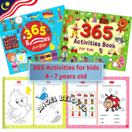 365 Activities Book for Kids / Pre-school Activity Book / Buku Latihan Kanak Kanak / Buku Prasekolah Activiti Book / colouring book for kid / kids activity kit / Kids Book Workbook