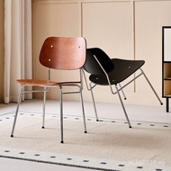 Designer Iron Art Nordic Style Internet Celebrity Restaurant Coffee Shop Simple Dining Chair Leisure