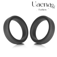 UAENAU 3Pcs Rubber Ring, Diameter 35 mm Flexible Luggage Wheel Ring, Durable Stretchable Thick Flat Elastic Wheel Hoops Luggage Wheel