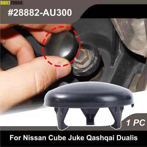 1Pc Auto Front Windshield Wiper Washer Arm Nut Cover Cap For Nissan Cube Juke Qashqai J10 Dualis Inf