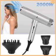 2000W Professional Hair Dryer Fast Drying Ionic Hairdryer with Diffuser Hair Dryers Straightening Co