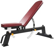 Flat Workout Bench, Adjustable Weight Bench Flat/Incline/Decline Utility Exercise Workout Bench Sit Up Home Gym Equipment for Full Body Workout