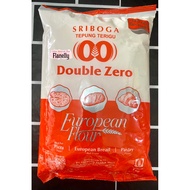 SRIBOGA MEDIUM PROTEIN WHEAT FLOUR DOUBLE ZERO 00 1KG