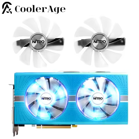 For Sapphire RX470 RX590 RX580 RX480 RX570 NITRO Special Edition Fan 95mm CF1015H12D RX 590 580 480 