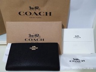 (現貨)Coach Wallet 長 銀包