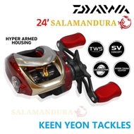 2021' & 2022' & 2024' DAIWA SALAMANDURA SV TW 70 / 103 / 150 BAITCASTING (BC) REEL SERIES