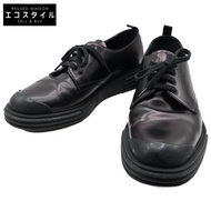 Pre-owned Prada 2EE286 Leather Lace-Up Shoes, Size 6
