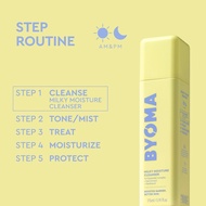 (175ml) BYOMA Milky gentle moisturizing facial cleanser for dry and sensitive skin