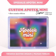 Custom Pharmacy Mini Super Box P3K Sticker Gift - Disco Mania