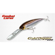 Evergreen Gold Digger 600 Deep Crank Bait Floating Fishing Lure Toman Black Bass Killer