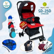 ♞,♘,♙COD Apruva Stroller for Baby Sd-25D Keiryo Lightweight and with Reversible Handle