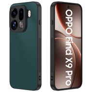 Ready New For OPPO Find X9PRO Phone Case Find X9 Find X8 Lambskin Leather Phone Case Ultra-thin Bare