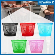 [Prasku2] Bike Basket, Bike Storage Basket Sturdy Front Frame Bike Basket Bike Hanging Basket for Camping, Folding Bikes