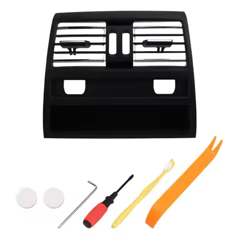 Rear Center Console Air Vent Air Conditioning Vent Car Rear Air Vent A/C Cover For BMW 5 Series F10 
