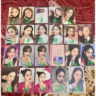 AN YUJIN IVE OFFICIAL PHOTOCARDS (LIST 1)