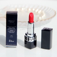 Rouge Dior Couture Color Mini Lipstick 999 Velvet【1.5g】Travel Size Tester