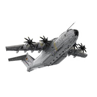 Cross-border Hot Sale In Stock MOC-156206Small Particle Assembly Building Block Toy Airplane A400M A