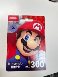 香港 任天堂 Nintendo Switch eShop gift card 港服 預付序號 禮品卡 港幣 300 HKD 預付卡