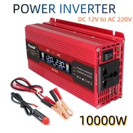 10000W Portable Inverter DC 12V/24V to AC 220V-240V AC 50Hz / 60Hz  Emergency Power Converter Transf