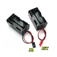 6V 4xAA Battery Container Case Holder Pack Box JR JST Plug Receiver For Redcat HSP 1/8 1/10 RC Nitro