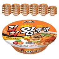 Paldo Kimchi Large Lid Cup Ramen Bowl Noodles 110g 24 packs