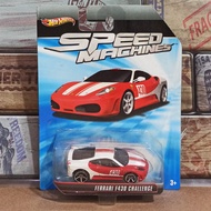 Hot Wheels Speed Machines Ferrari F430 Challenge Red White