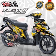 Decal Suzuki Nex 2 Full Body Stiker Motor Suzuki Nex Crossover Full Body Striping Suzuki Nex 2 Stitc