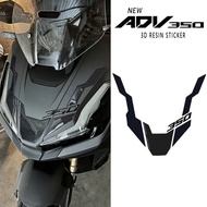 LS For HONDA ADV350 ADV 350 2022 2023 3D Motorcycle Resin Sticker front face Anti Scratch Decal