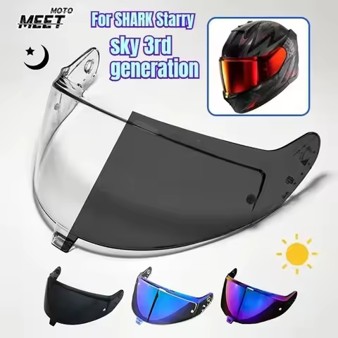 For SHARK Multicolor Visors 3rd Generation, D-Skwal3, Skwal 2nd Generation Skwal I3, Ridill 2 Helmet