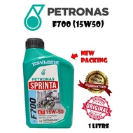 Petronas Sprinta (F700) 100% Original (15W50) /  Minyak Hitam Motor / Semi Synthetic Motorcycle