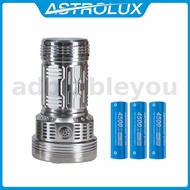 Astrolux® MF01X 18x SFQ43 21000LM 871M 190000CD Anduril UI Power Bank Flashlight High Performance LED Torch