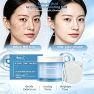 Hoygi Salicylic Acid Facial Exfoliating Pad 70 Pads Cica Toner Pad Exfoliating Moisturizing Skin Car