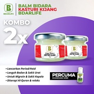 Balm Bidara Bdarlife Kasturi Kijang -Senggugut, Lancarkan Period/Haid, Lenguh-Lenguh