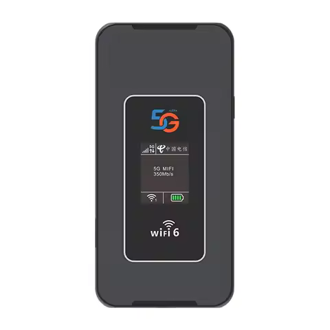 X12A-5G Pocket Wifi Router 8000Mah Wi-Fi 6 5G Dual Band 1800Mbps Color Screen Mobile Hotspot 5G/4G L