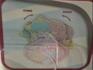 sanrio 雙子星， little twin stars "BABY IN CAR" 動感汽車玻璃貼帶吸盤，CAR WINDOW MESSAGE WITH SUCTION CUP
