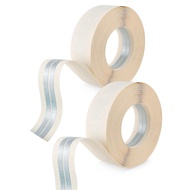 Yours MO-Drywall Corner Tape 100 Feet By 2 Inch Reinforced Corner Drywall Tape with Metal for Corner