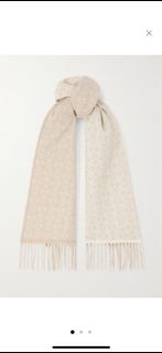 Loewe reversible cashmere scarf 代購