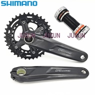 【Fast delivery】Shimano Deore FC-M5100-2 36-26T  11 Speed Double Chainring Crankset HollowTech II Wit