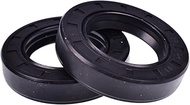 Chamixx 2X Crankshaft Oil Seals 92049-2112 92049-2110 Compatible with Kawasaki FD590V FD611V FD620D 